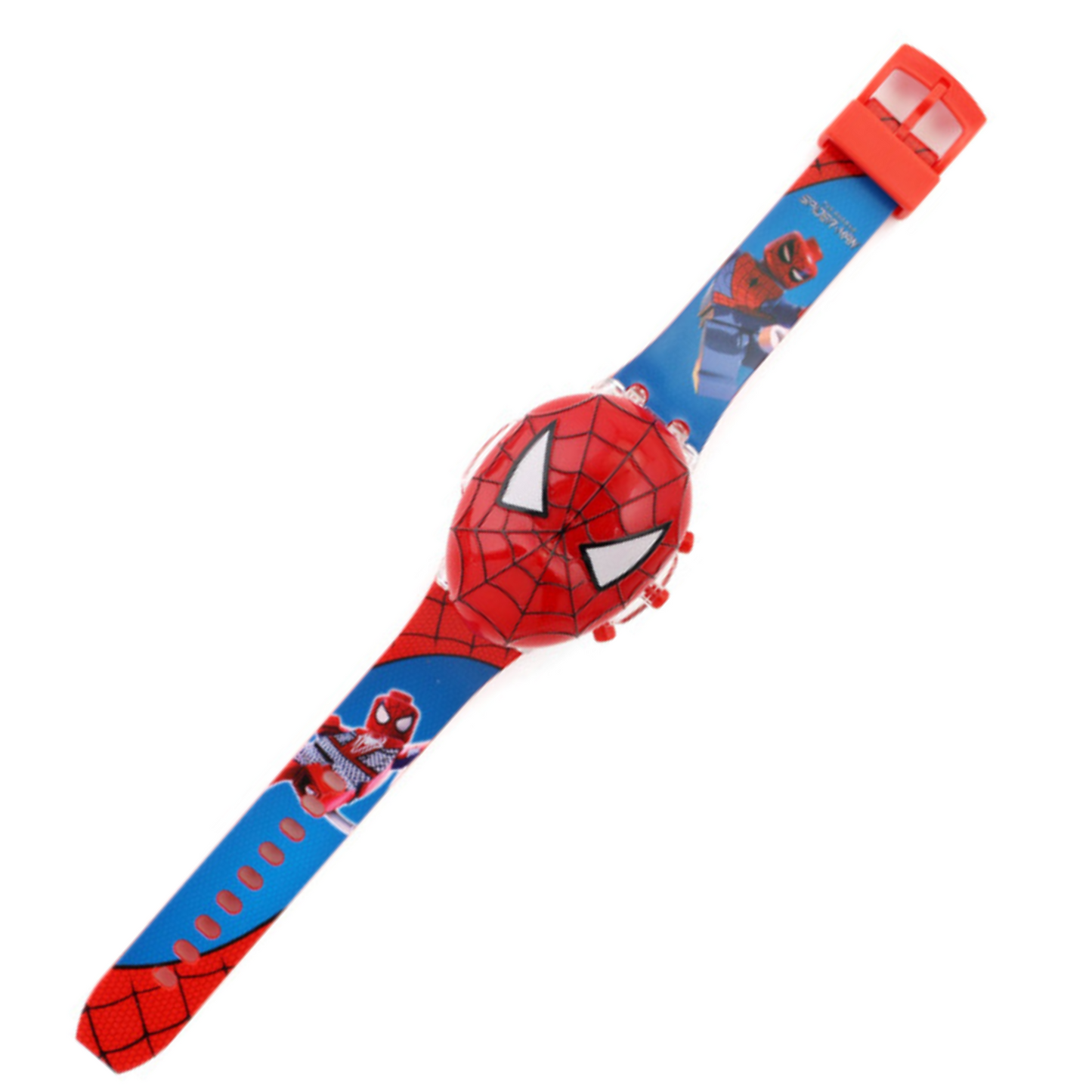 Kids 3D Digital Watch -Flip with Music and Lights -Spiderman