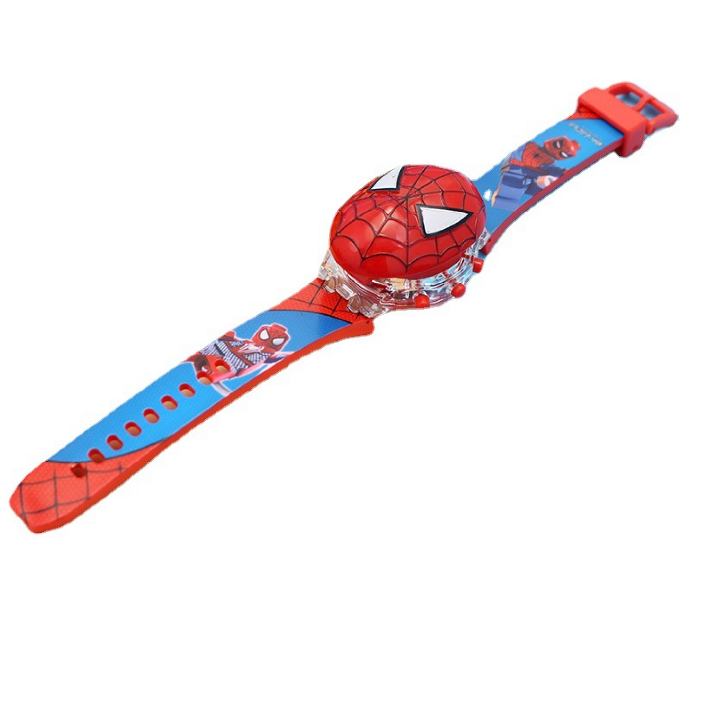 Kids 3D Digital Watch -Flip with Music and Lights -Spiderman