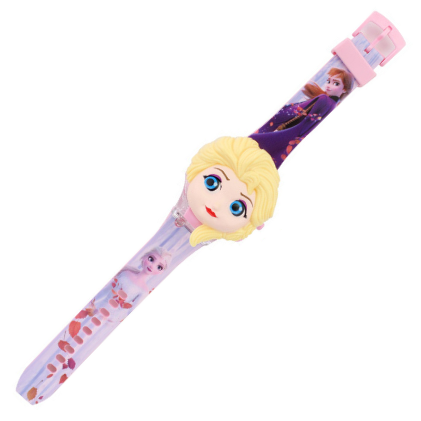 Kids 3D Digital Watch -Flip with Music and Lights - Frozen