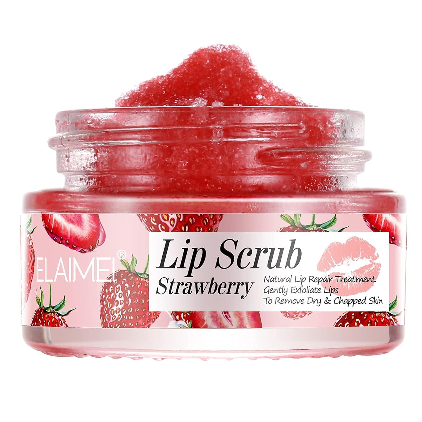 ELAIMEI - Lip Scrub Exfoliator and Moisturizer-Lip Repair for Chapped Dry Lips