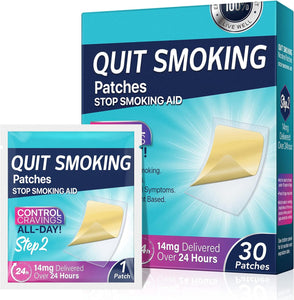 Sefudun Quit Smoking Patches, Nicotine Quit Smoking Plant Extract Patch - Step 2 -14mg