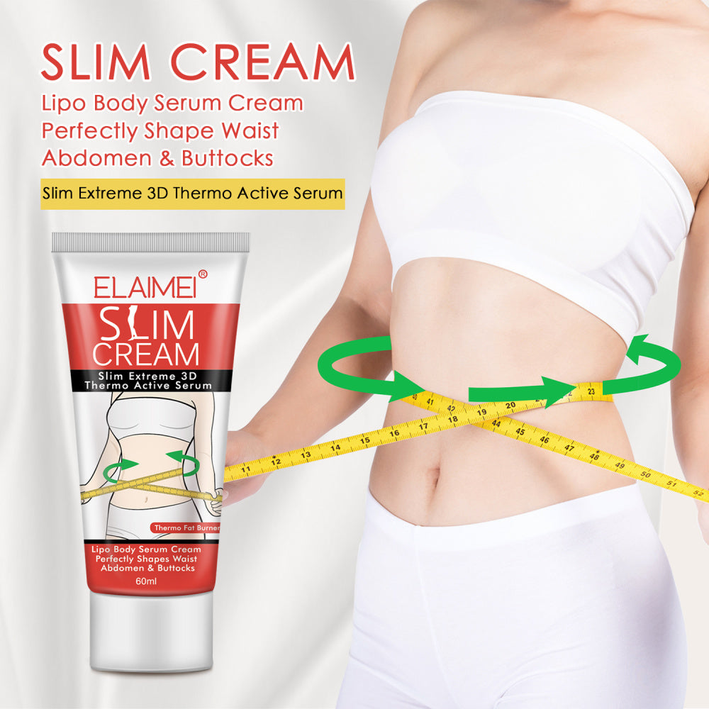 ELAIMEI Slimming Nourishing Cream for Belly Waist Thighs Buttocks Arms