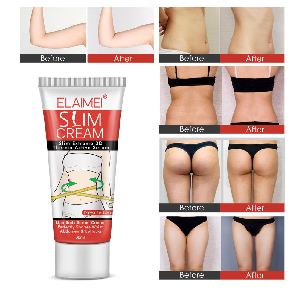 ELAIMEI Slimming Nourishing Cream for Belly Waist Thighs Buttocks Arms