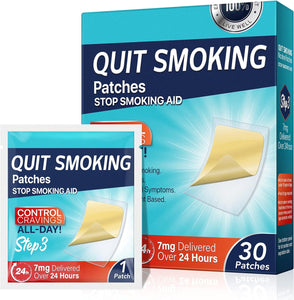 Sefudun Quit Smoking Patches, Nicotine Quit Smoking Plant Extract Patch - Step 3 -7mg