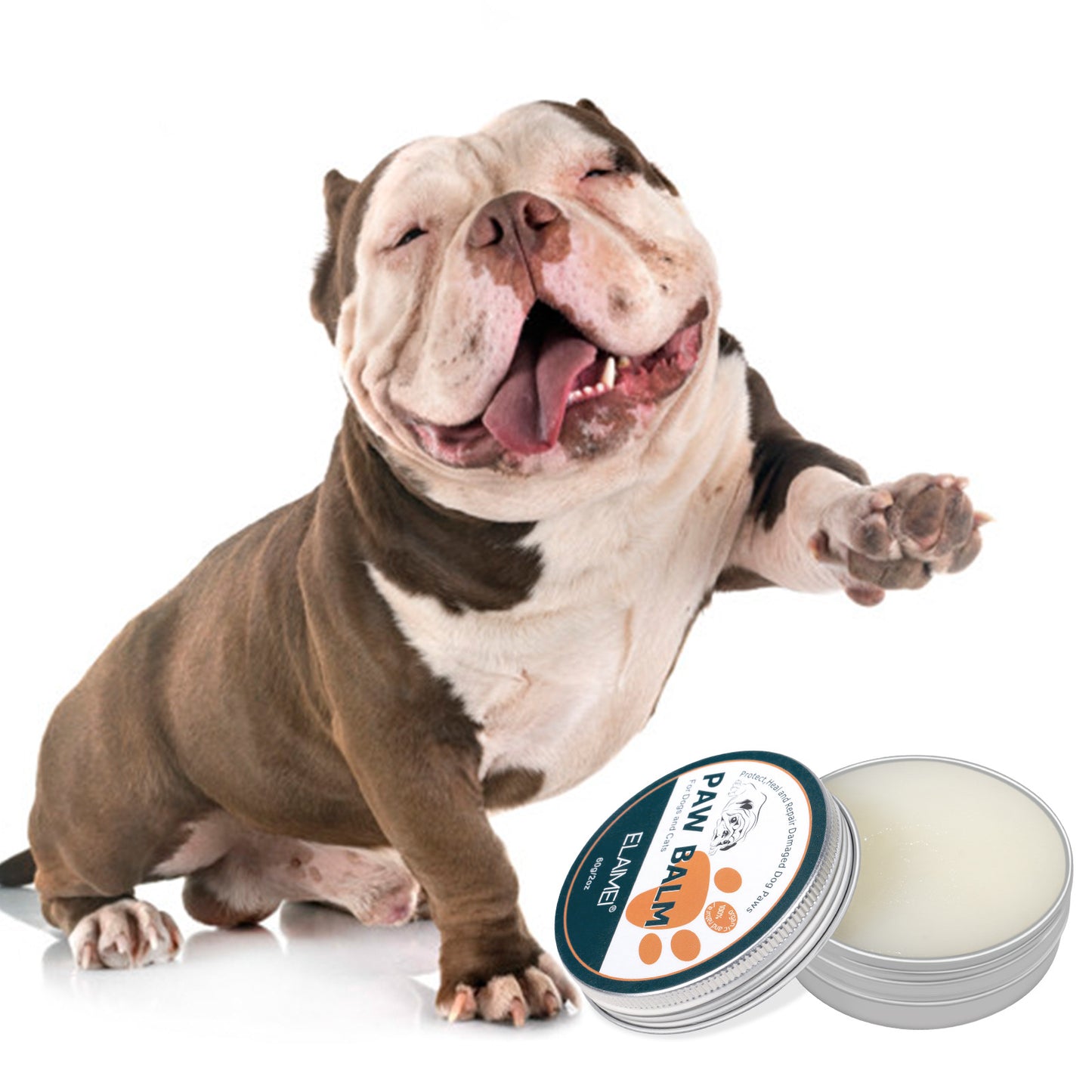 ELAIMEI - Paw Balm -Cats and Dogs-Paw Cream Repair Dry Cracked Damaged Paws