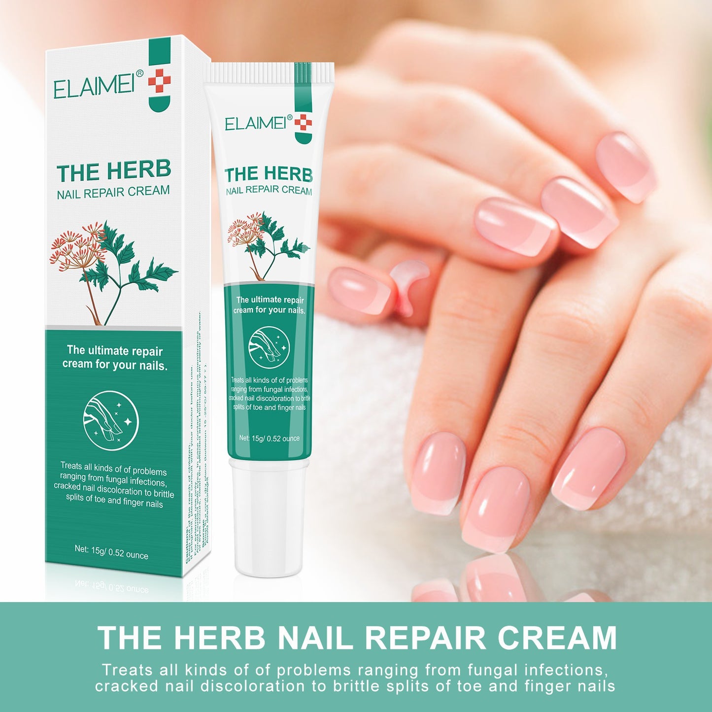 ELAIMEI - The Herb-Nail Repair Cream-Ultimate Repair Cream for Nails- Treat Nails