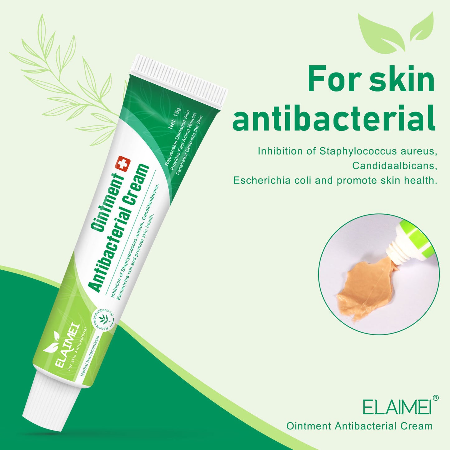 ELAIMEI - Ointment Antibacterial Cream for Skin Infection-Relieves Itchy Skin