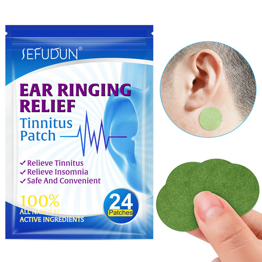 SEFUDUN-Ear Ringing Relief -Tinnitus Patch-Relieve Tinnitus and Insomnia-24 Patches