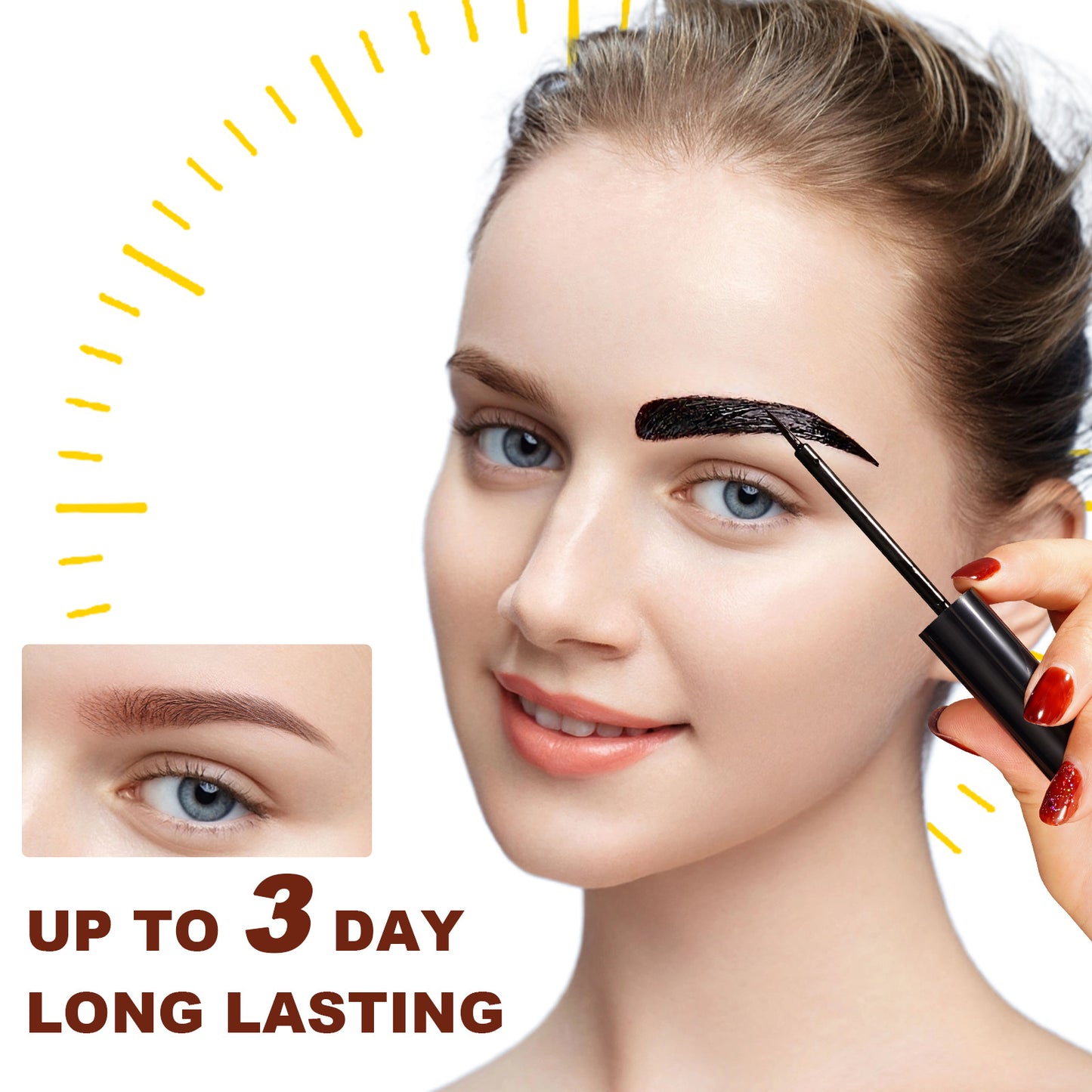 ELAIMEI - Tattoo Eyebrow Gel Easy Peel-Off and Tint