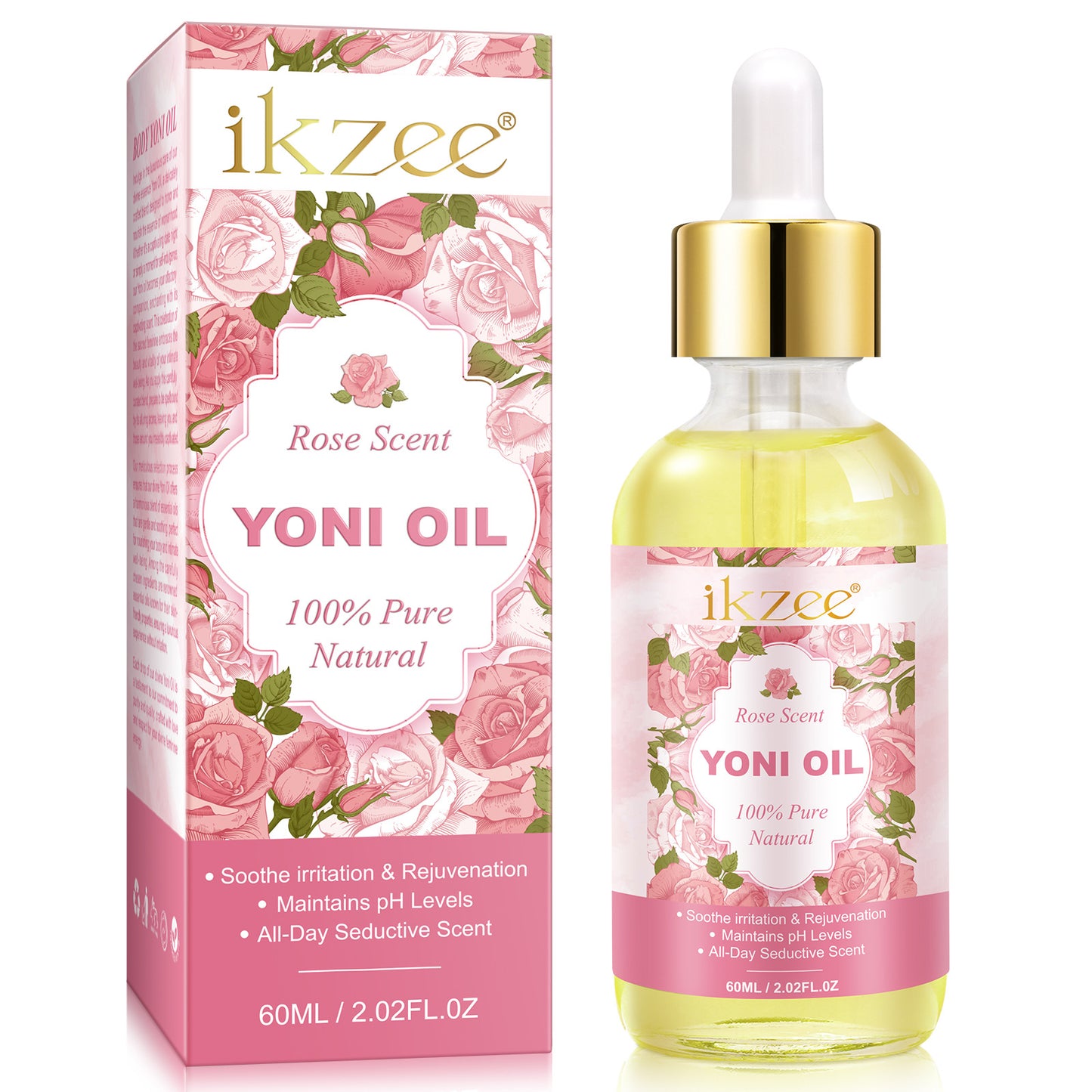 IKZEE-Yoni Feminine Oil Firming Nourishing Skin Essential Oil PH Balanced