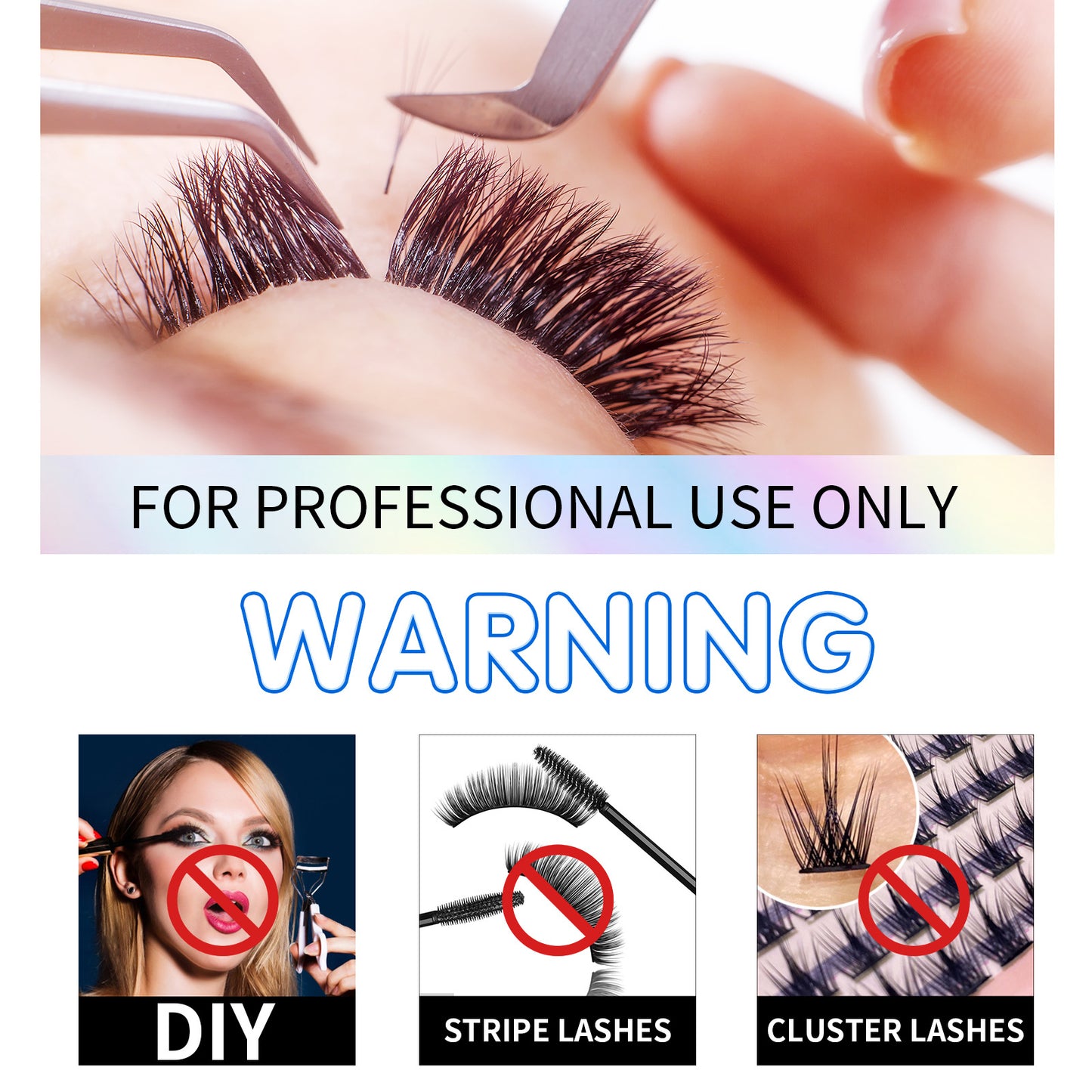 ELAIMEI - Eyelash Extension Glue- Professional Lash Extension Glue Strong Ultra Hold