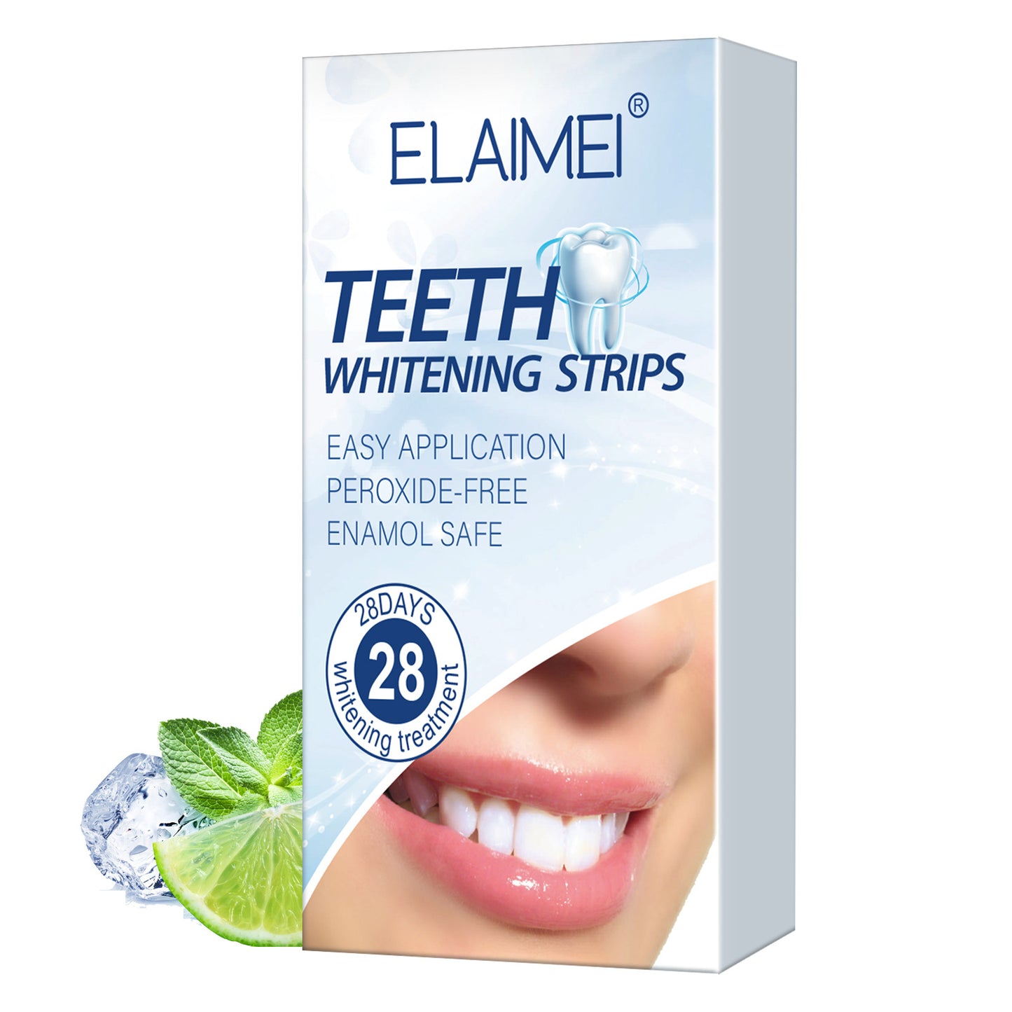 ELAIMEI - ELAIMEI Teeth Whitening Patch Tartar Cleaning Smoke Stain Removal