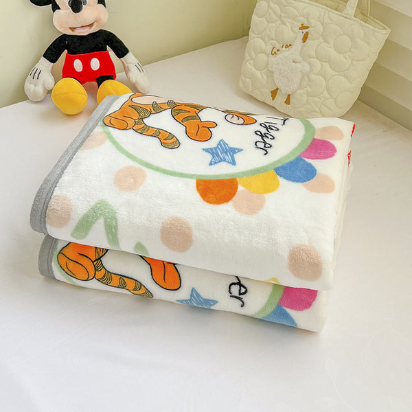 Disney Cartoon Thickened Milk Velvet Blanket 110 x 150cm - Winnie