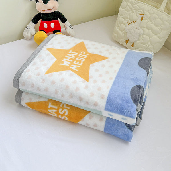 Disney Cartoon Thickened Milk Velvet Blanket 150 x 200cm - Mickey Mouse