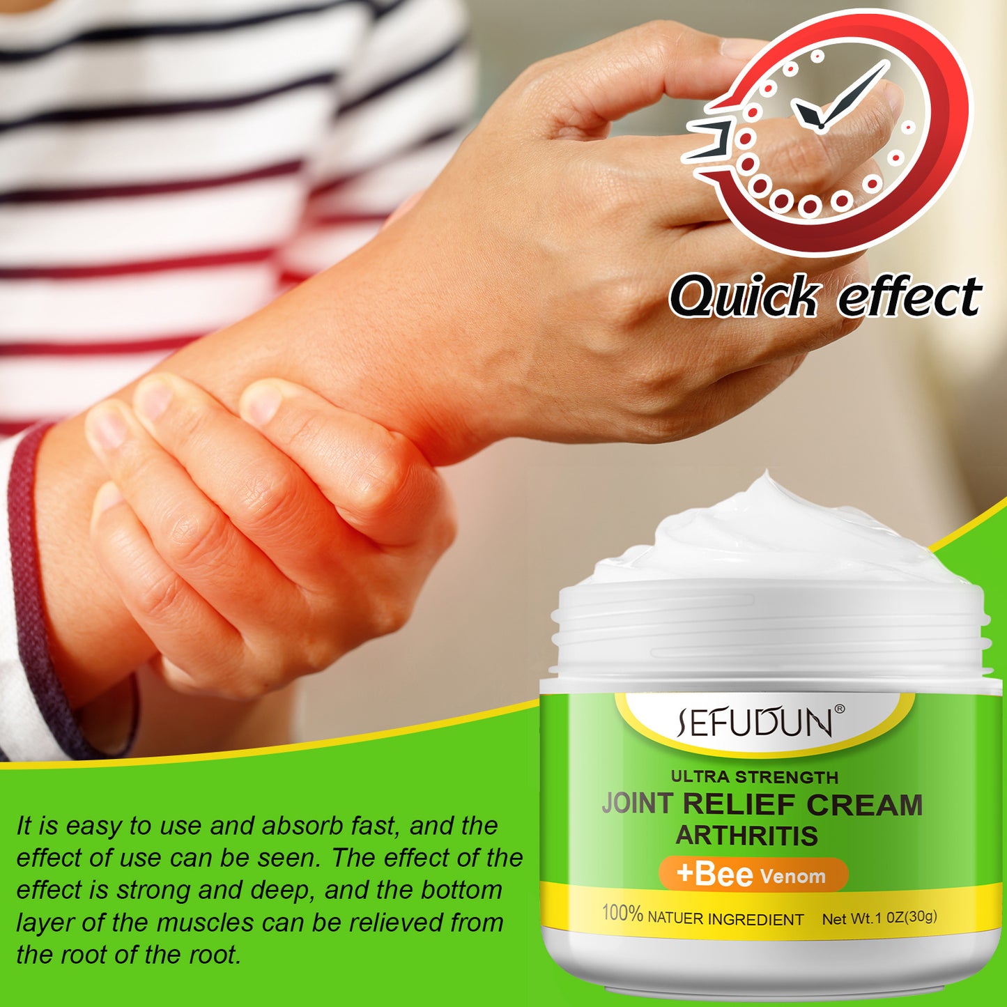 SEFUDUN - Joint Relief Cream -Arthritis - Quick Effect