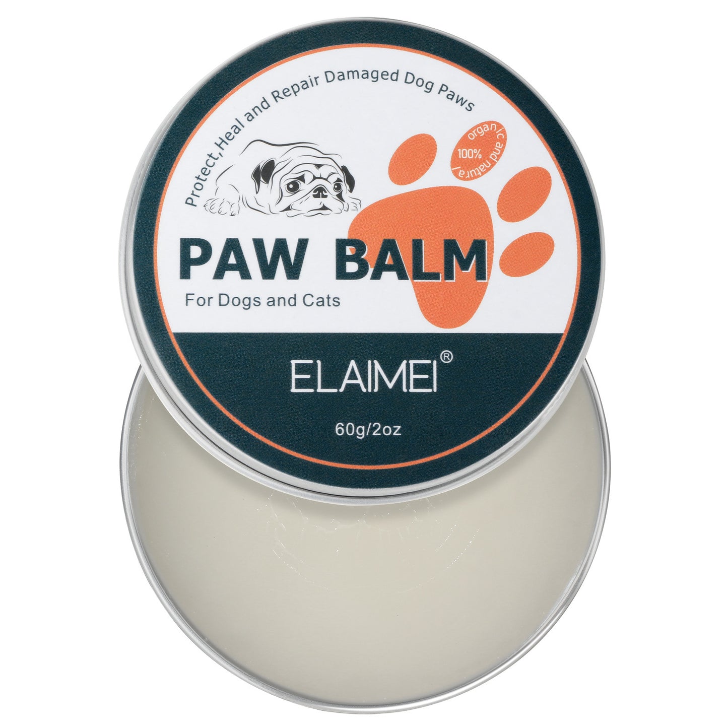 ELAIMEI - Paw Balm -Cats and Dogs-Paw Cream Repair Dry Cracked Damaged Paws