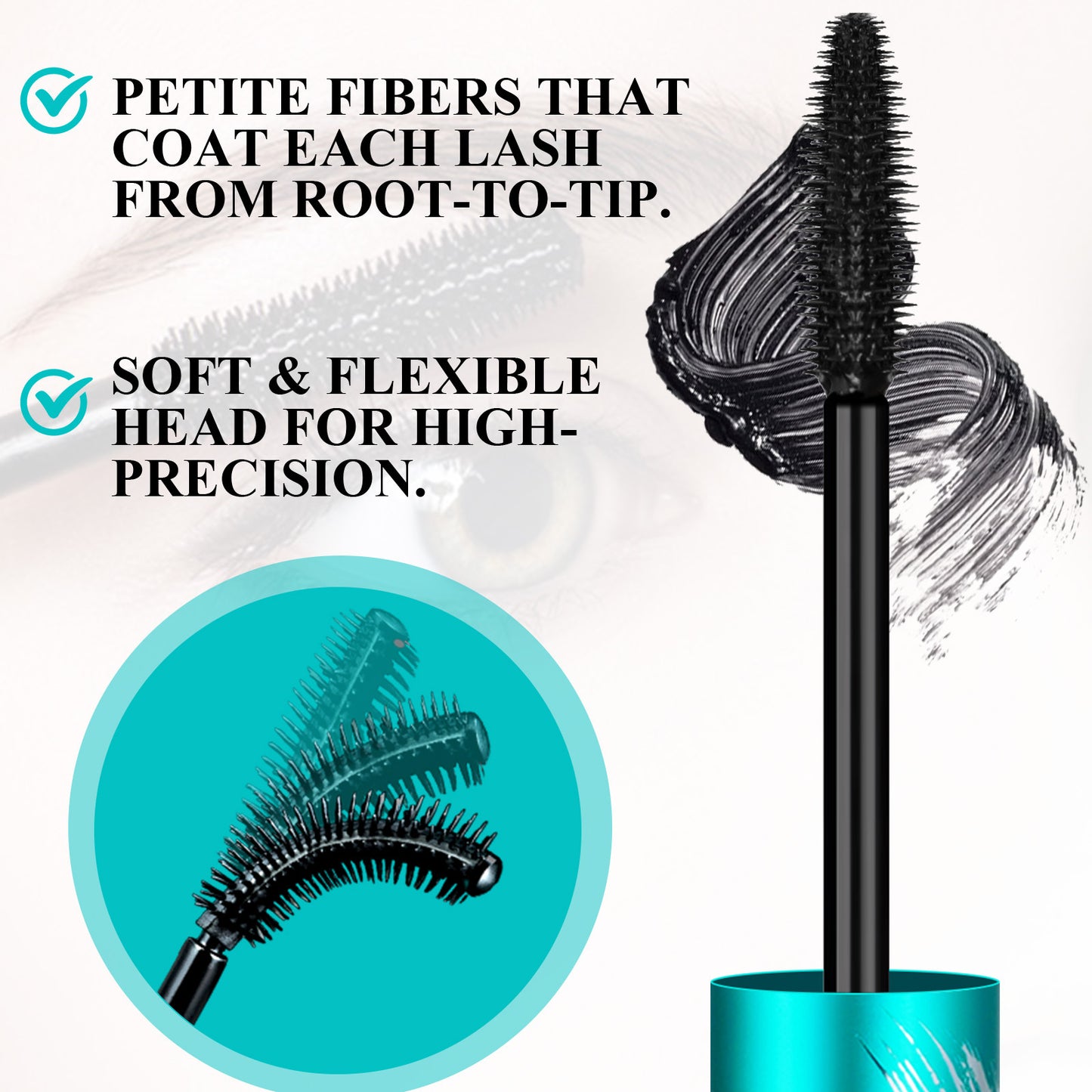 IKZEE - Waterproof False Lash Effect Curling and Long Lasting Volumizing Mascara