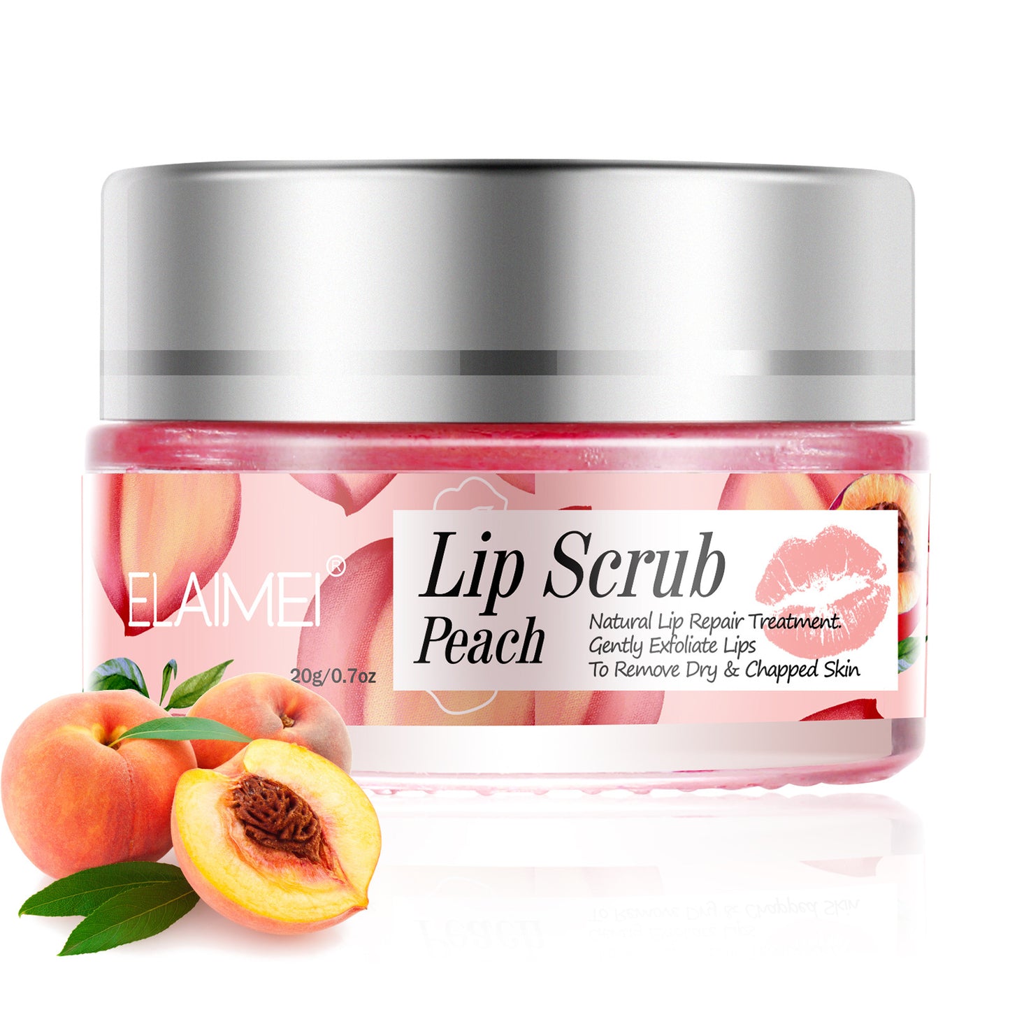 ELAIMEI - Lip Scrub Exfoliator and Moisturizer-Lip Repair for Chapped Dry Lips