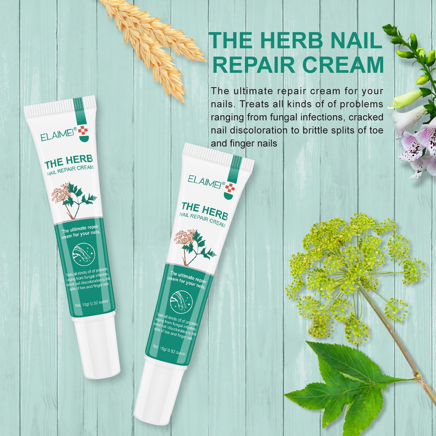 ELAIMEI - The Herb-Nail Repair Cream-Ultimate Repair Cream for Nails- Treat Nails