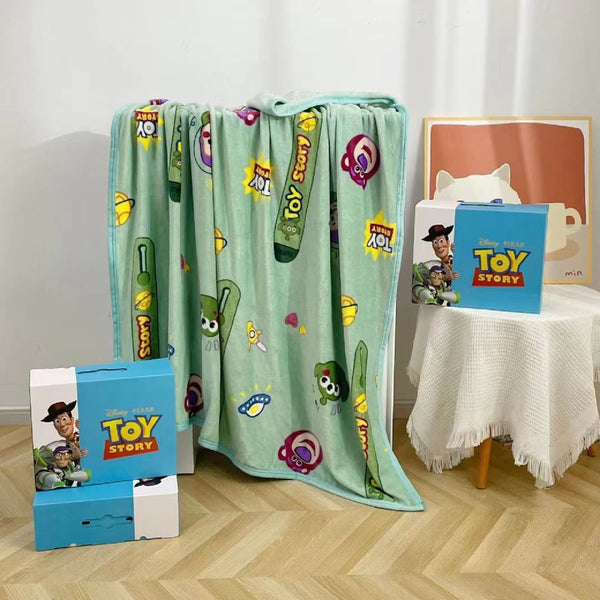 Disney Cartoon Farley Plush Blanket Presented in a Gift Box -110 x 150cm - Toy Story