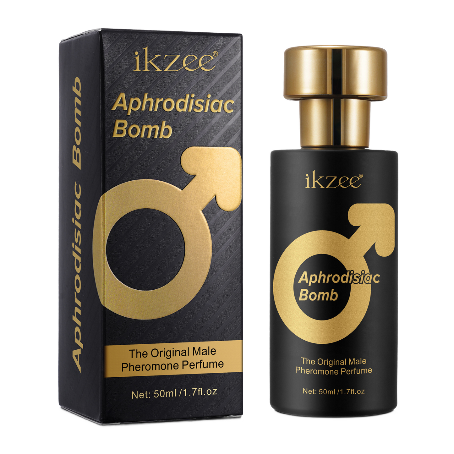 IKZEE- Aphrodisiac Bomb the Original Pheromone Perfume for Opposite Sex Attraction