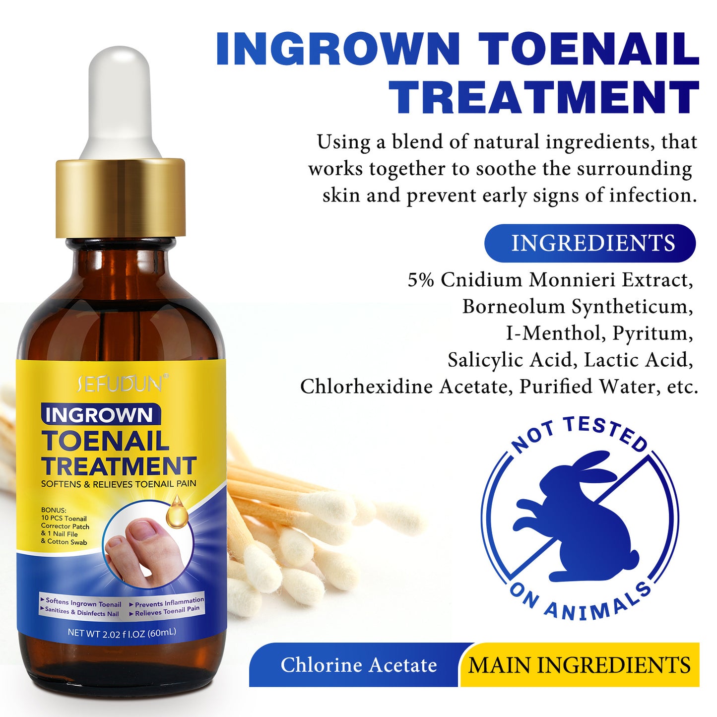 SEFUDUN - Ingrown Toenail Treatment Softens and Relieves Toenail Pain