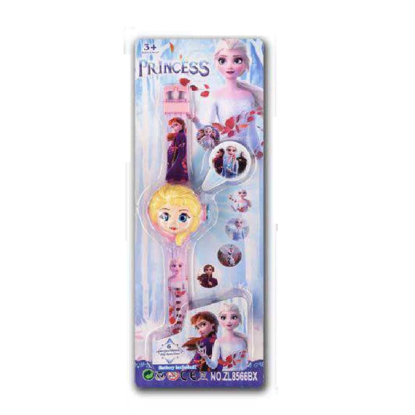 Kids Cartoon Character - Digital Watch with Projector Light - Frozen