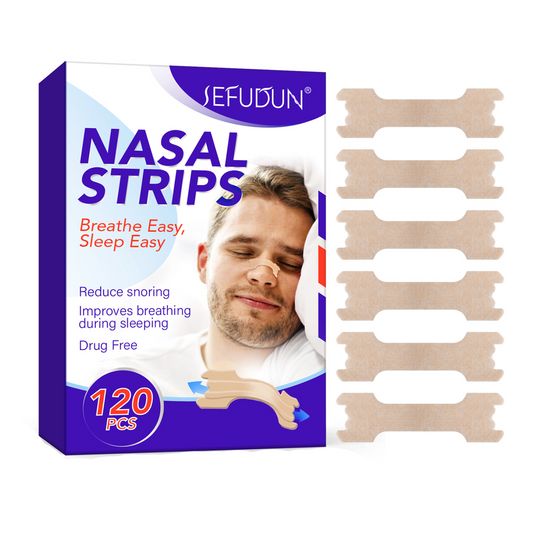 SEFUDUN - Nasal Strips - Reduce Snoring-Improves Breathing During Sleep