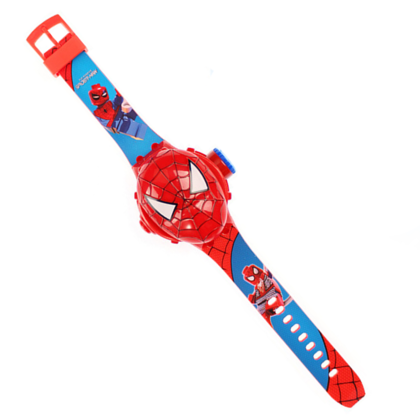 Kids Cartoon Character - Digital Watch with Projector Light - Spiderman