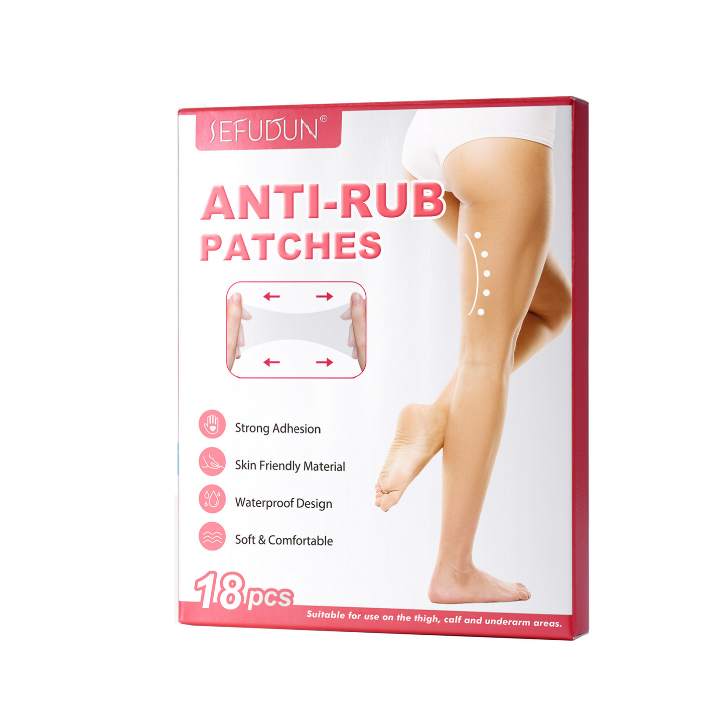 SEFUDUN - Anti Rub Patches-Anti Chafing Protection Thighs- Sticker-Invisible Sticker