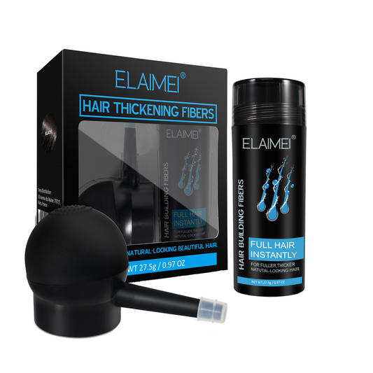 ELAIMEI - Hair Thickening Building Fibers for Thin and hair Loss -Instant Thick Hair