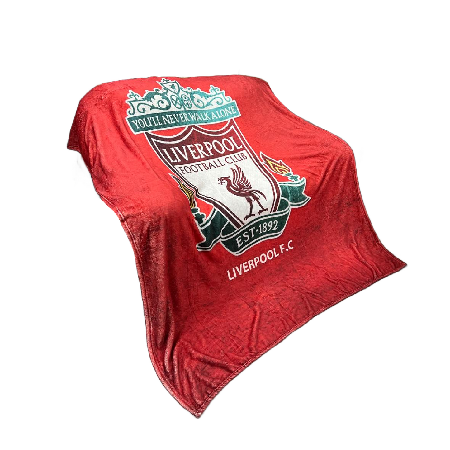 Inspired Liverpool Super Soft Cosy Fleece Throw Blanket-Liverpool Throw Blanket