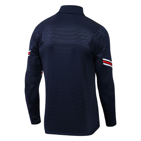 Half Zip Premium Sport Tracksuits - Comfort Meets Performance-Blue Red