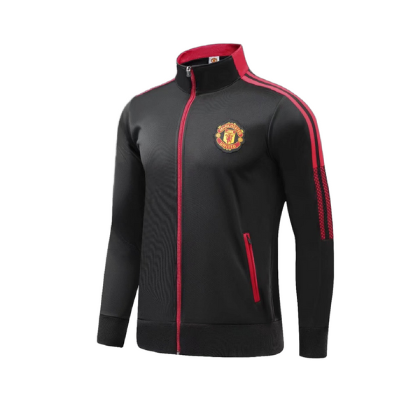 Inspired Manchester United Tracksuits Black