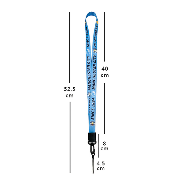 Inspired Manchester City Lanyard