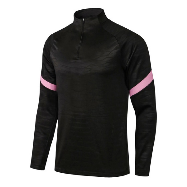 Half Zip Premium Sport Tracksuits - Comfort Meets Performance-Black Pink