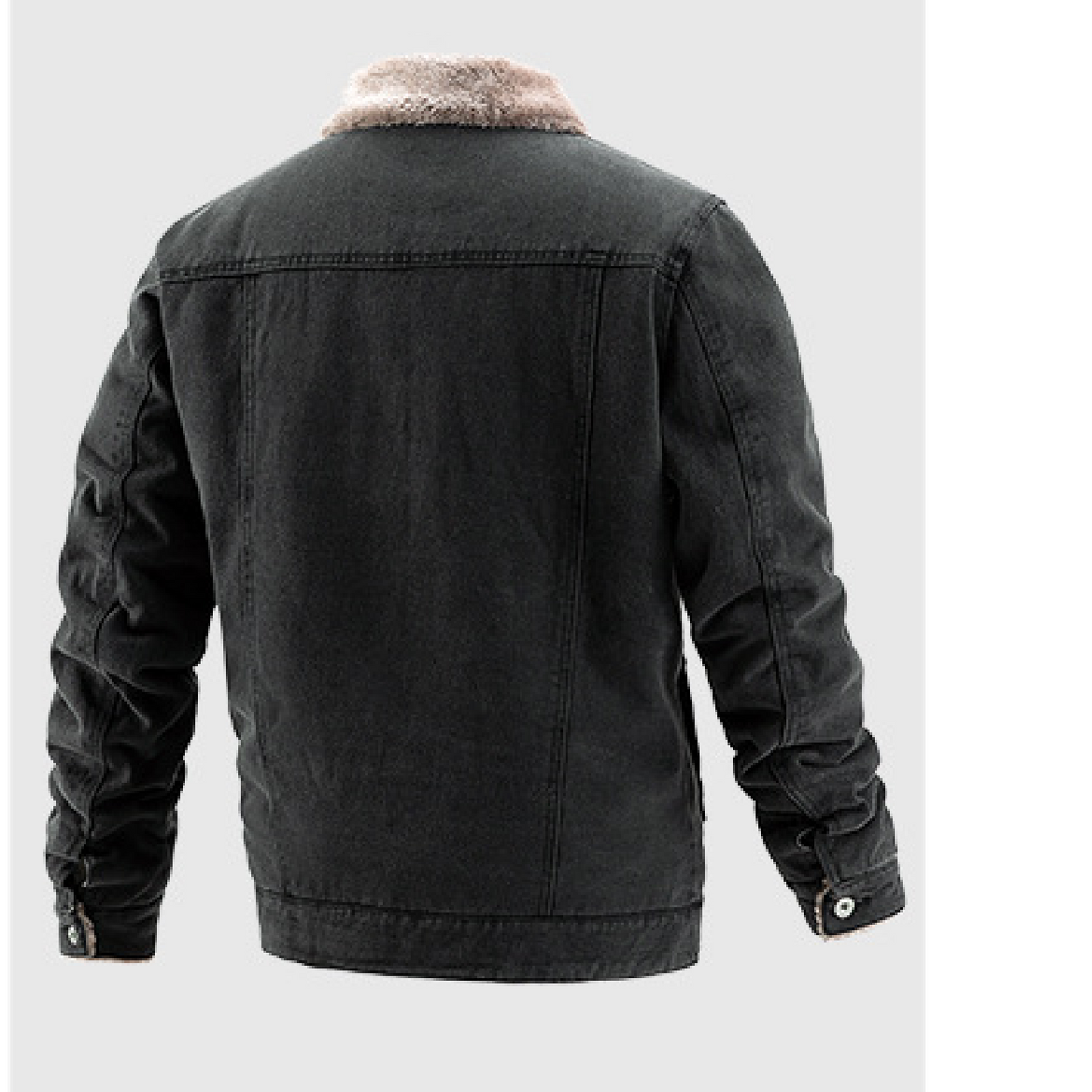 Men's Autumn and Winter Denim Jacket-Denim-Jacket