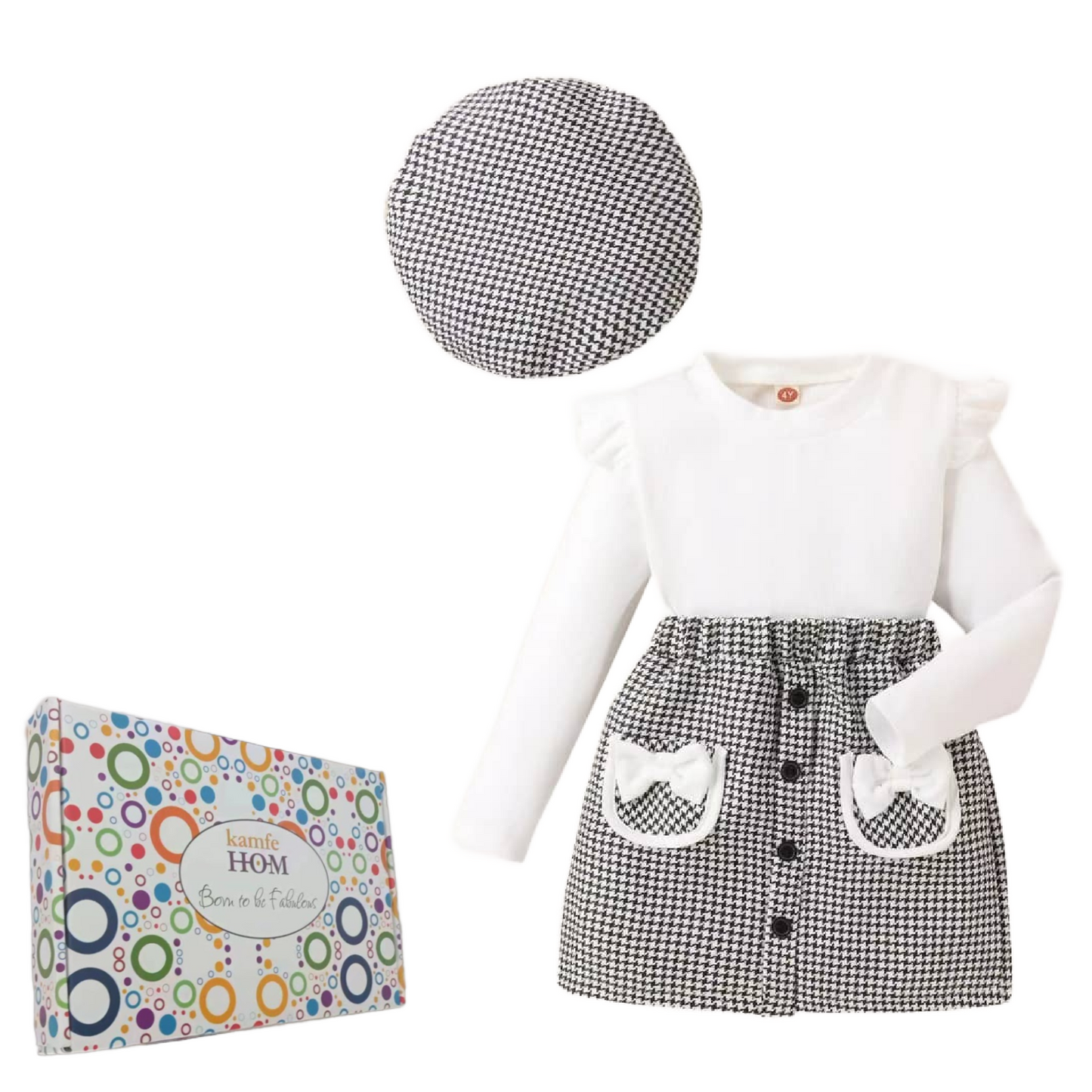 KAMFE HOM - Adorable 3 Piece Style and Ultimate Comfort for Your Little One