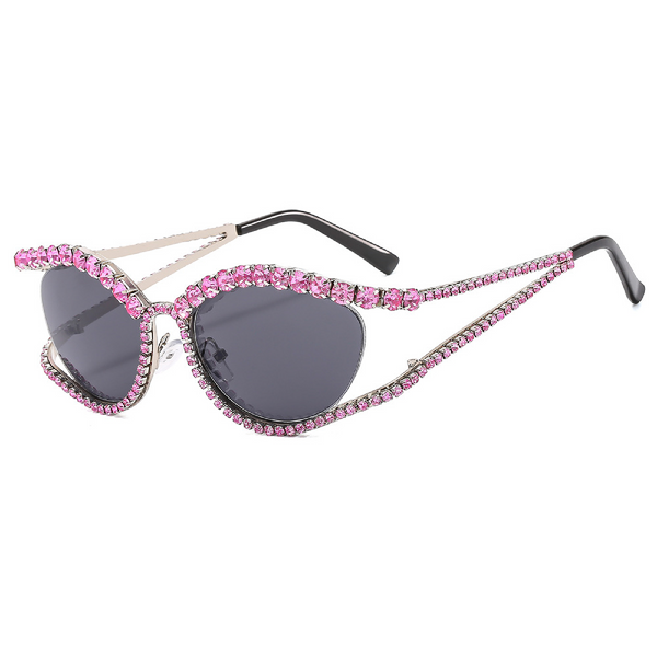 High-End-Luxury Bling -Cat-Eye Fashion Sunglasses- UV400