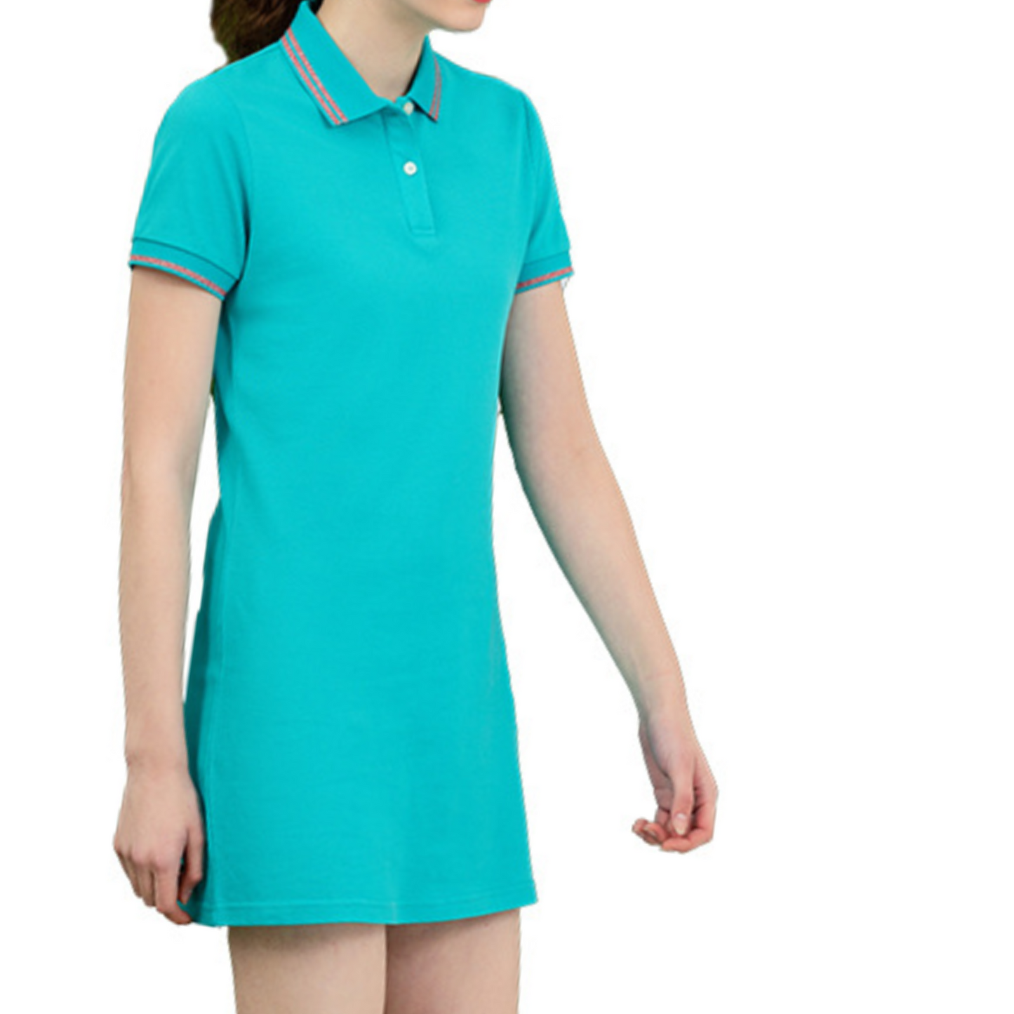 KAMFE HOM -Perfect Summer Polo Sport Dress Blend of Work and Sportswear