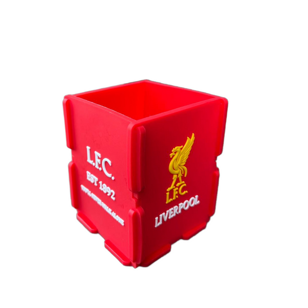 Inspired Football Team Pen and Pencil Holder -Pen Desk Organizer -Liverpool