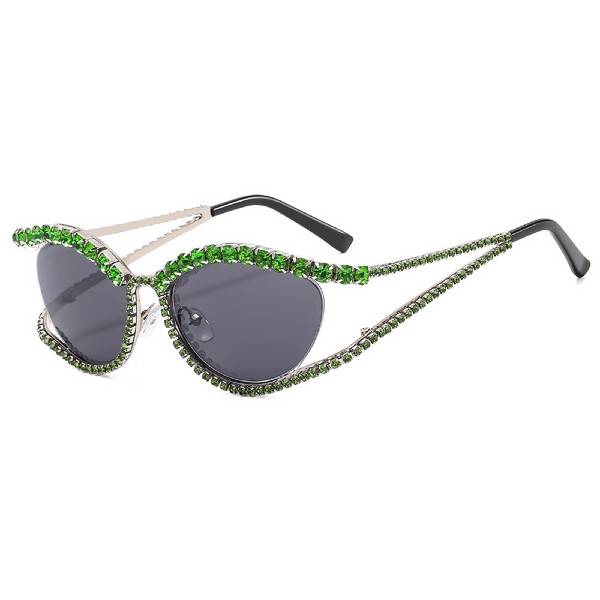 High-End-Luxury Bling -Cat-Eye Fashion Sunglasses- UV400