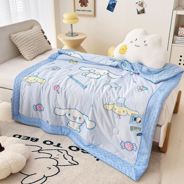 Cartoon Summer Quilt - Cool Bean Quilt for Children's Naps-Cinnamon Dog