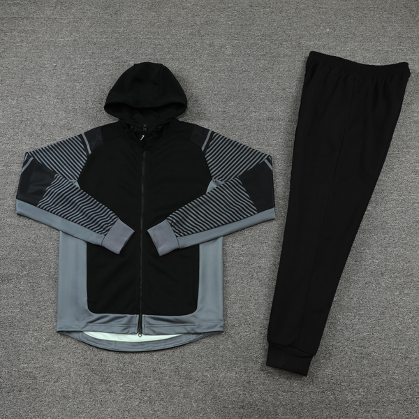 Premium Sport Tracksuits - Comfort Meets Performance-Black and Grey