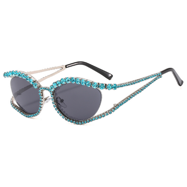 High-End-Luxury Bling -Cat-Eye Fashion Sunglasses- UV400