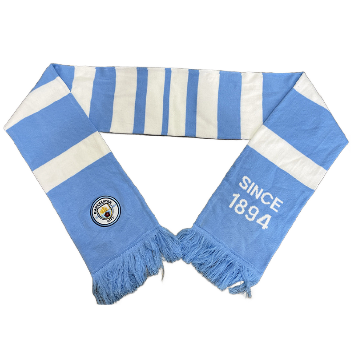 Inspired Football Club Embroidered Sport Scarf Manchester City