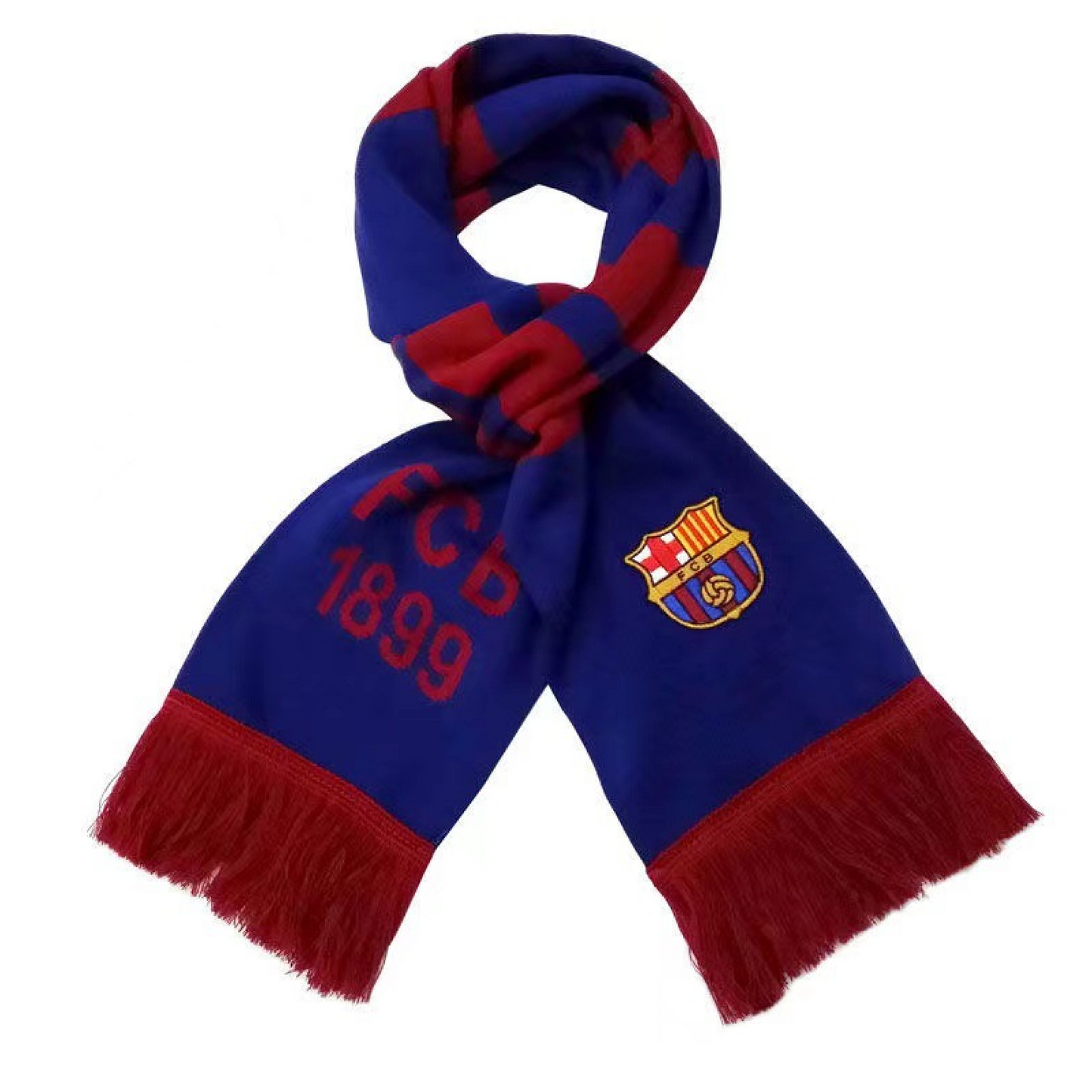 Inspired Football Club Embroidered Sport Scarf Barcelona