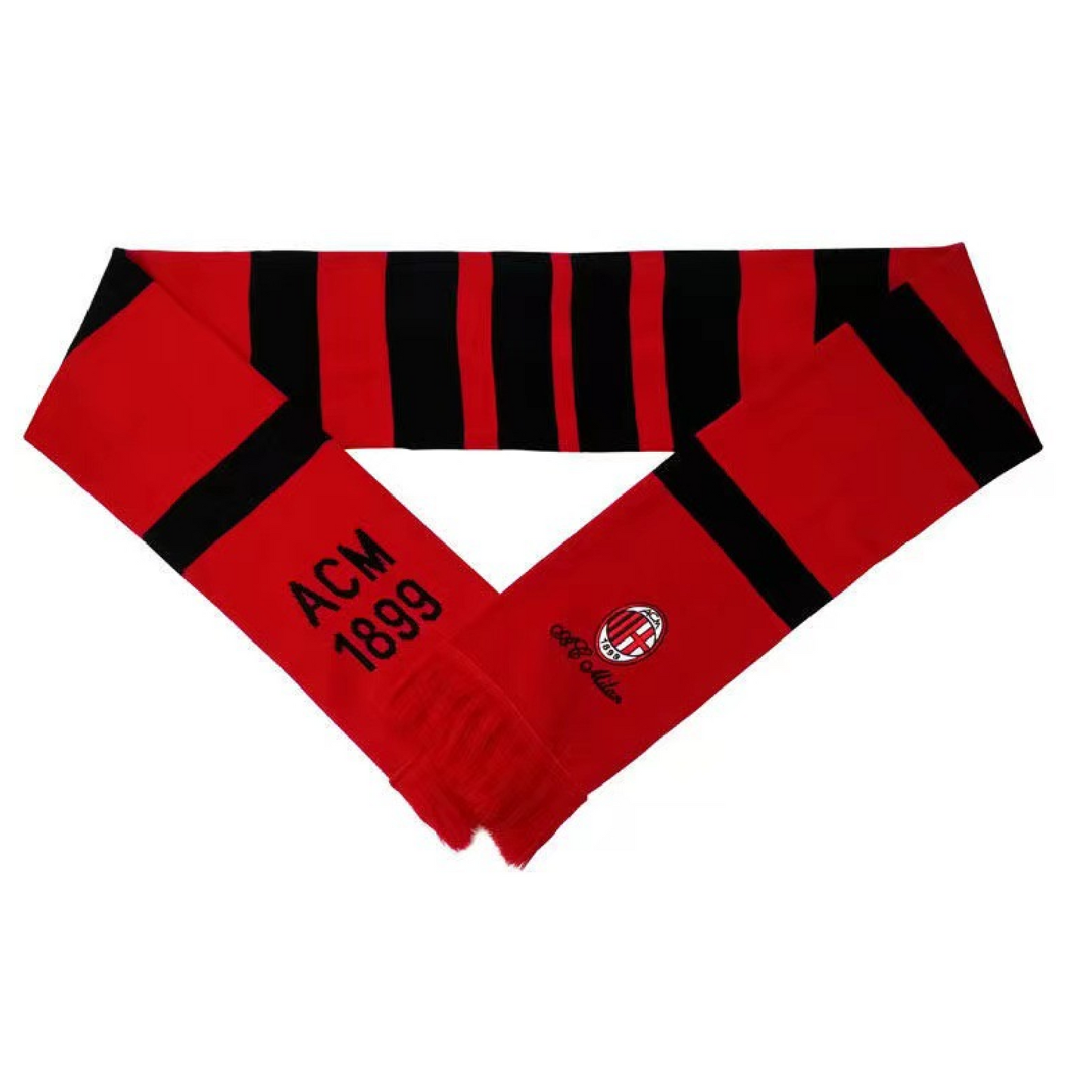 Inspired Football Club Embroidered Sport Scarf AC Millan