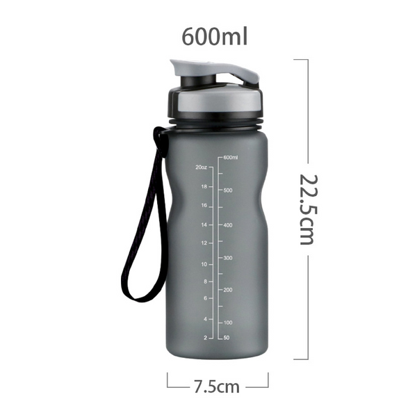 Inspired Football Club Flip-Top Sports Water Bottle - Manchester City