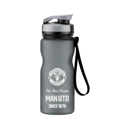 Inspired Football Club Flip-Top Sports Water Bottle - Manchester United